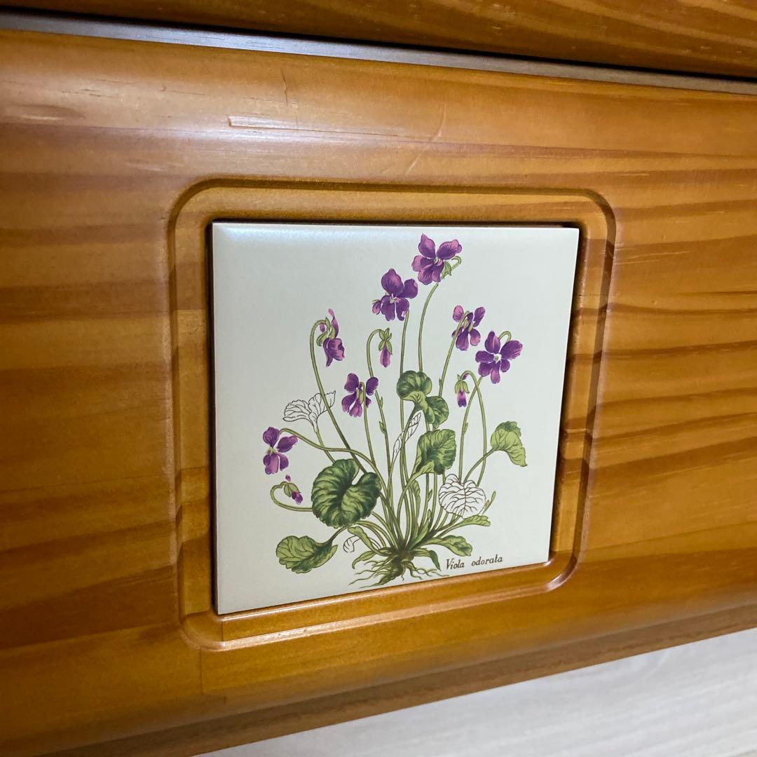 【たんす】カントリー調 木製 チェスト　日本製　引き出し　箪笥