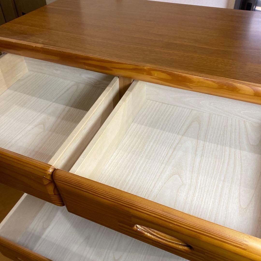 【たんす】カントリー調 木製 チェスト　日本製　引き出し　箪笥