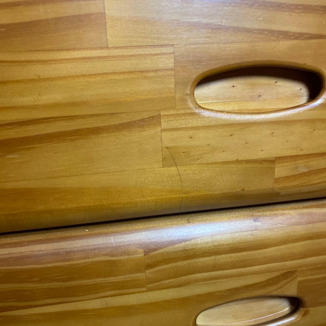 【たんす】カントリー調 木製 チェスト　日本製　引き出し　箪笥