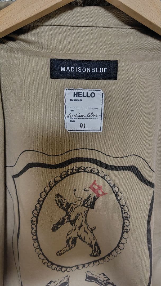 MADISONBLUE グラフィティショップコート (01)Sサイズ