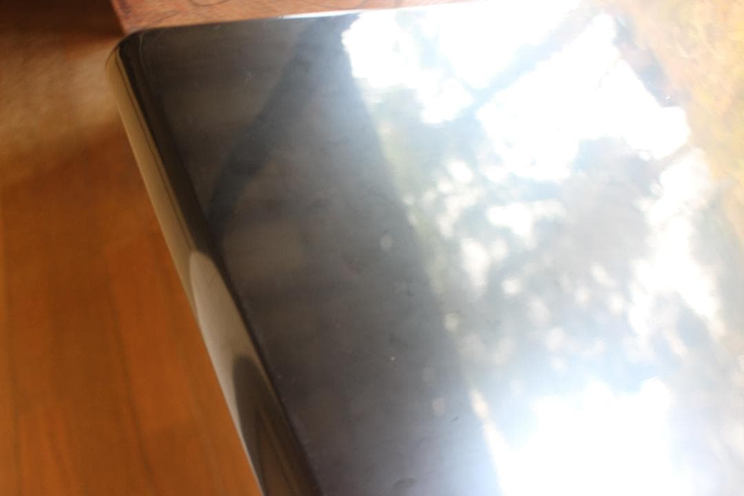 上質黒漆に優美な波貝殻螺鈿巻の映える長方膳（検輪島塗お膳お盆