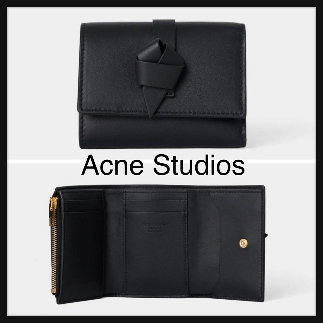 Acne Studios MUSUBI アクネ　折りたたみ財布 カーフレザー