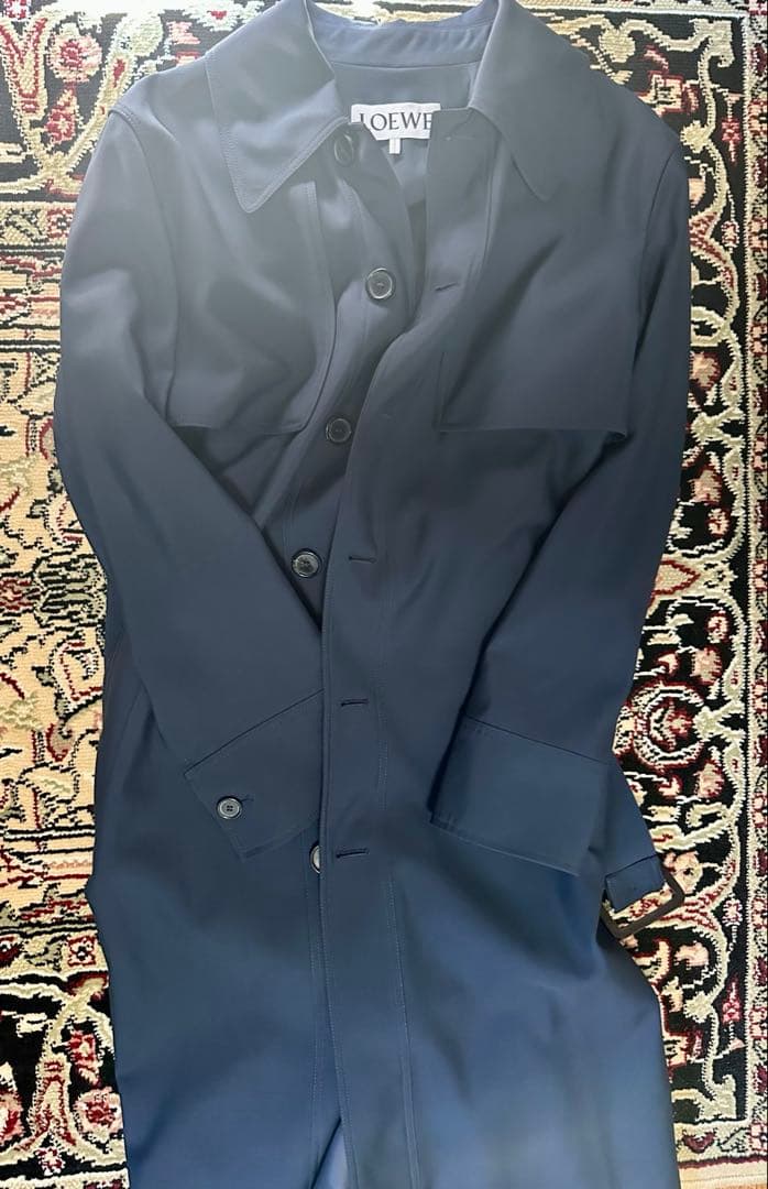 ジャケット・アウター LOEWE 20ss look5 wool navy trench coat
