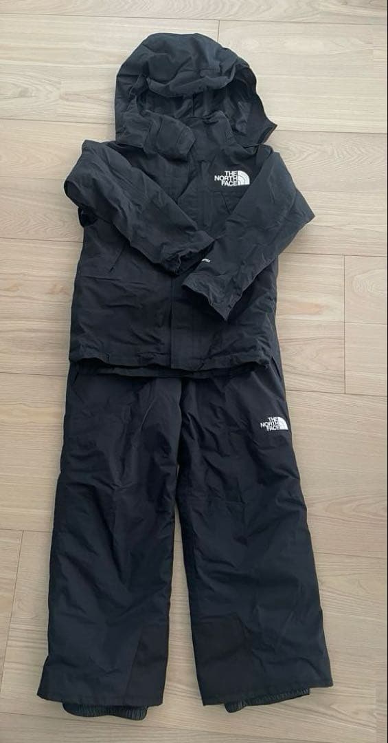 THE NORTH FACE キッズ スノー スキーウエア 上下セット 130