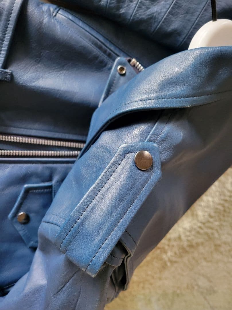 sacai 超レア！牛革 レザー ライダースジャケット