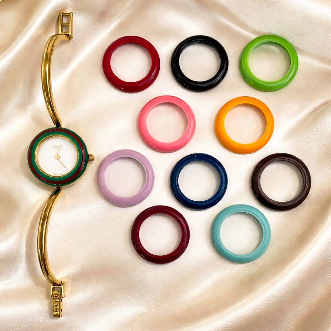 【稼働】GUCCI チェンジベゼル 11色 初期11/12.2 ヴィンテージ