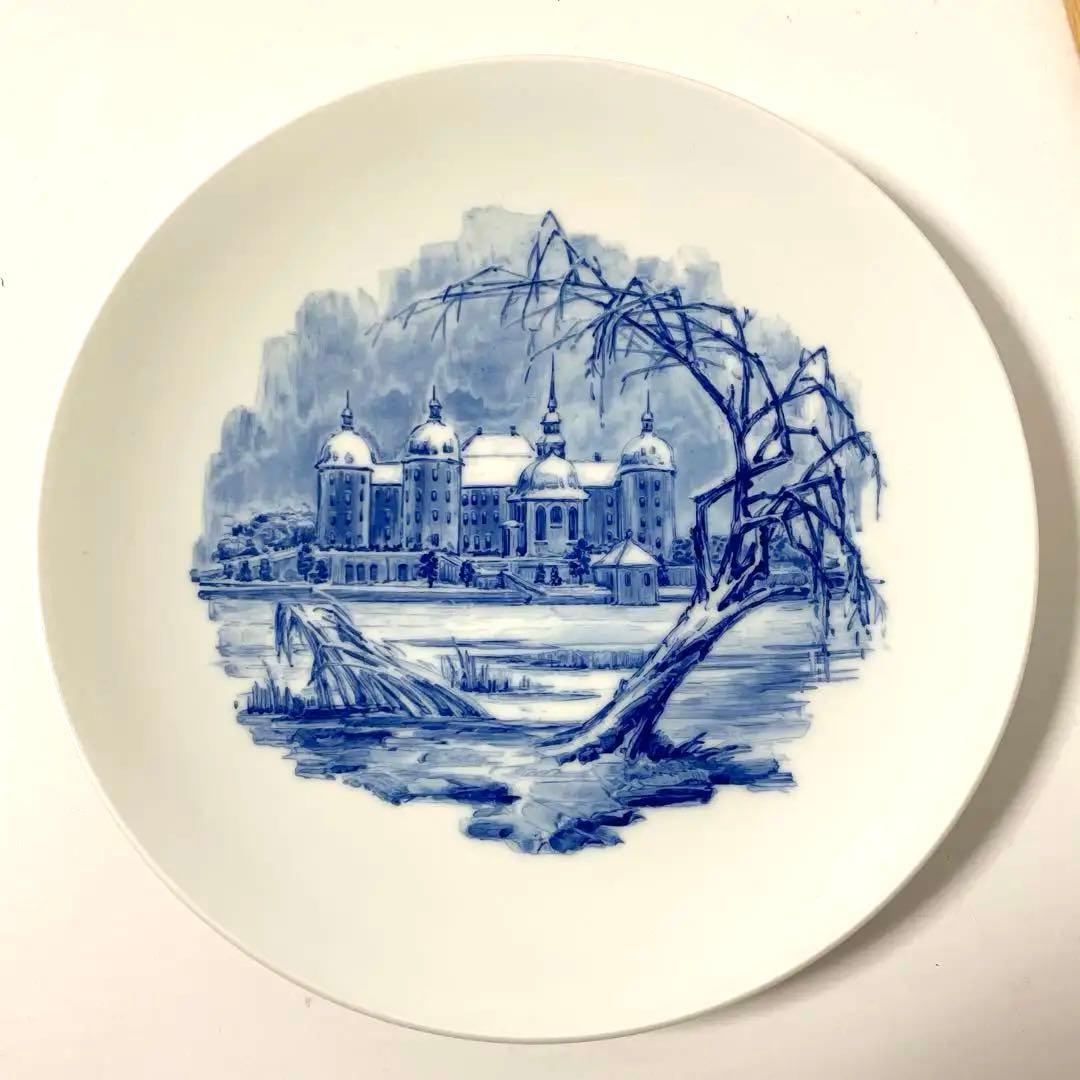 ＊１９７１年・モーリッツブルグ城＊クリスマスプレート・２５cm・Meissen・