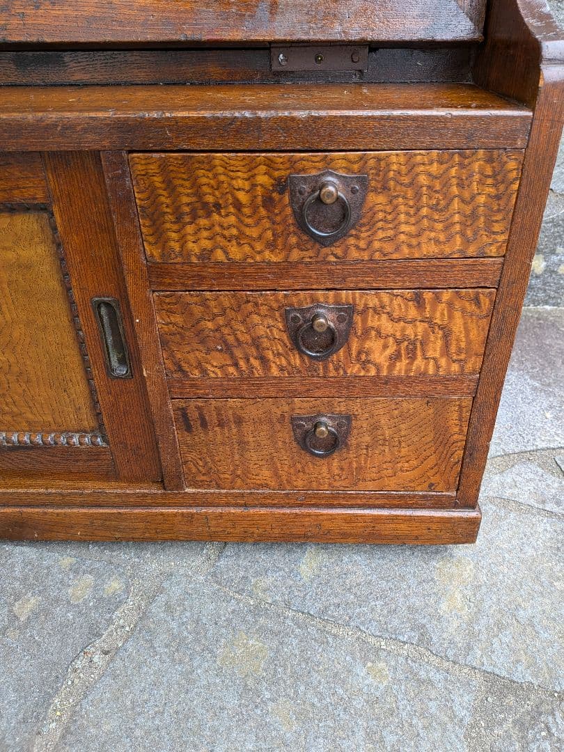 アンティークのライティングビューロー明治、大正時代