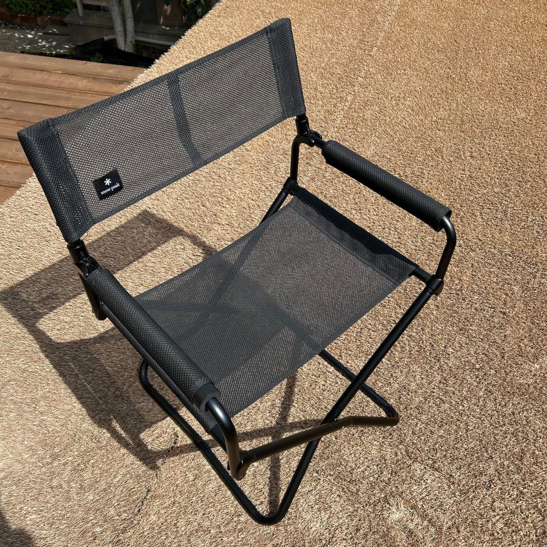 スノーピーク　FD チェア　黒ブラック