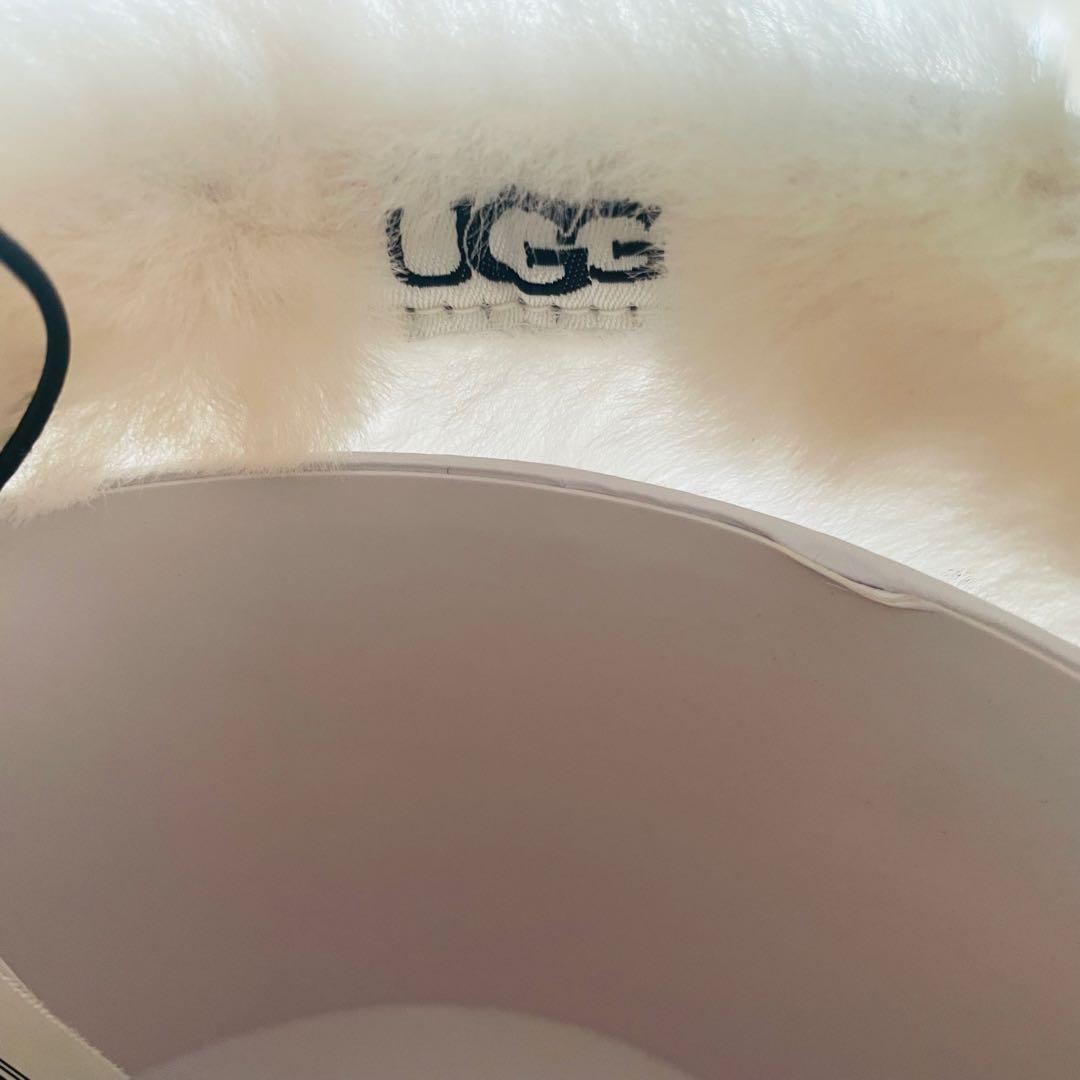 激カワ♡タグ付き未使用 UGG 正規 シープスキン イヤーマフ 箱 チェスナット