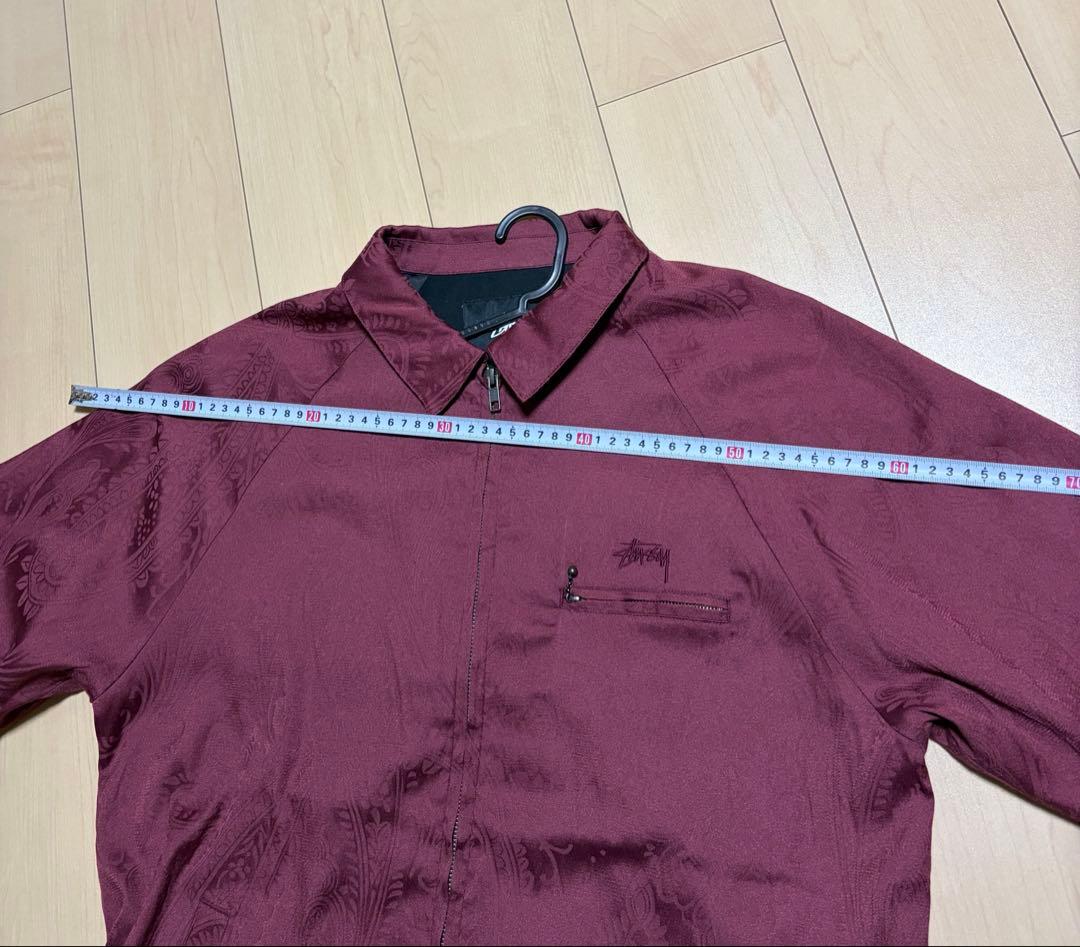 スチューシー ジャンパー 美品 ボルドー L