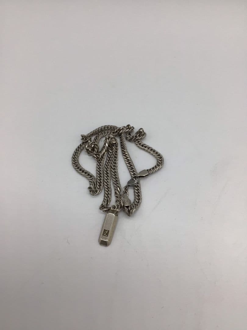 レダシルマ 喜平 ペンダントネックレス Ag/Ge シルバー 55cm