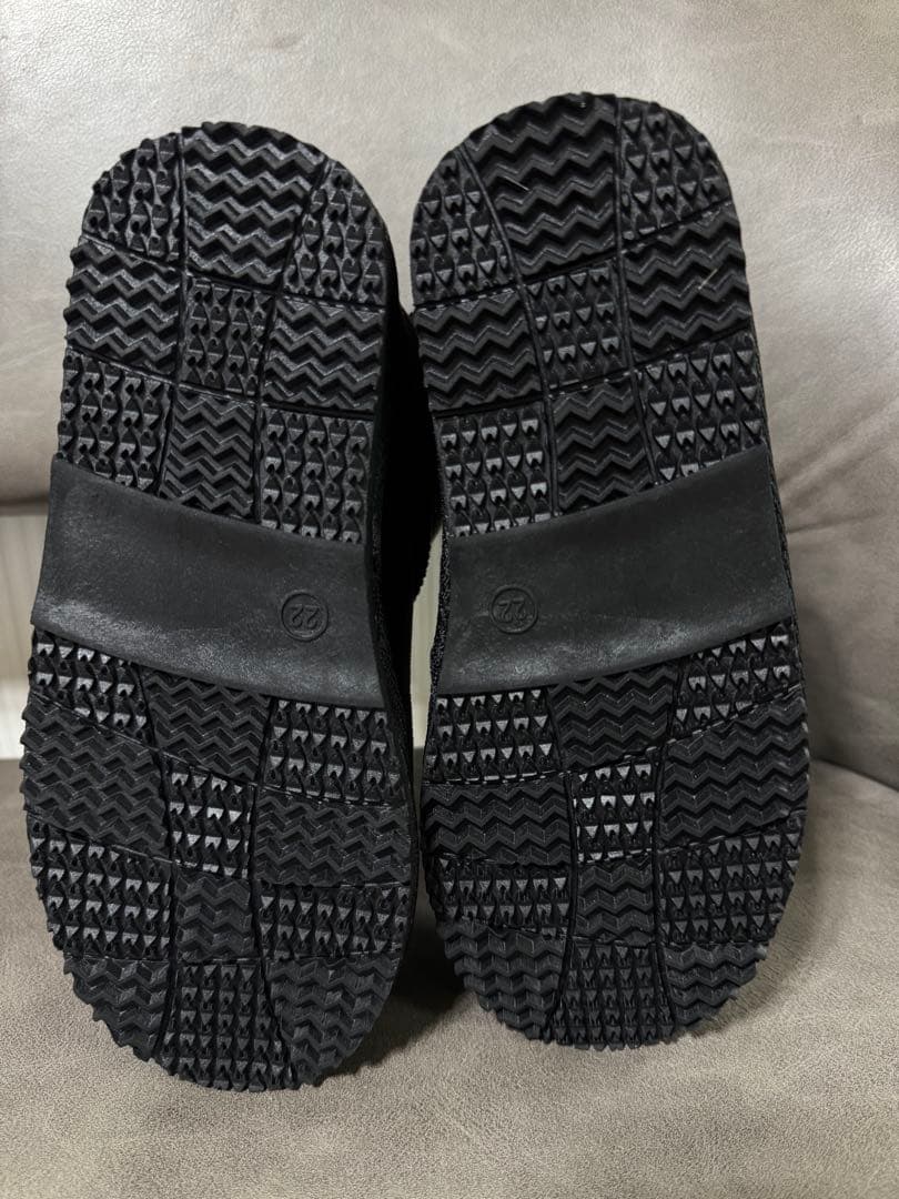 【未使用】ANNA SUI MINI 猫耳ブーツ 黒 22cm 箱無し