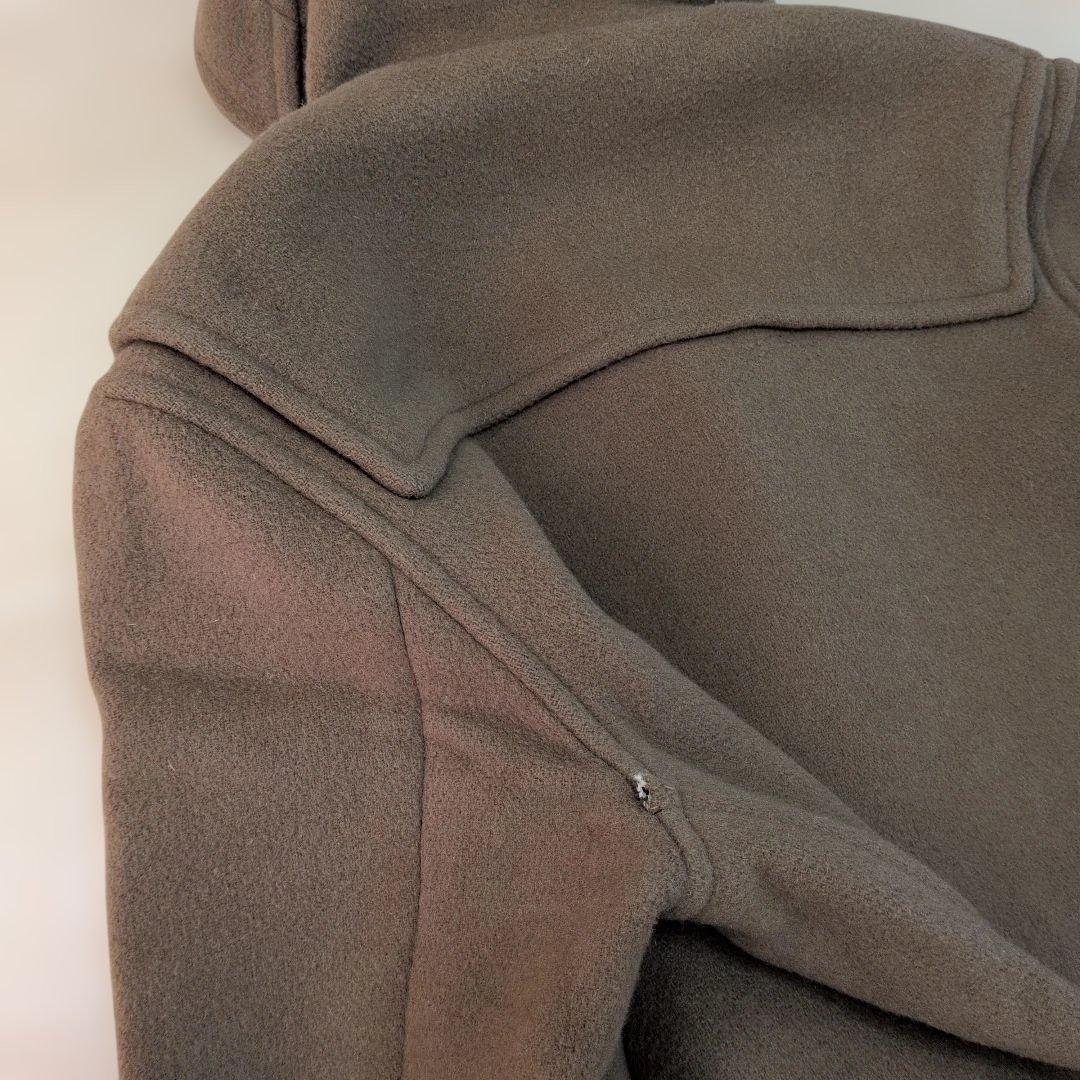 バーバリー　ノバチェック　ダッフルコート ウール キャメル　 L相当　英国製