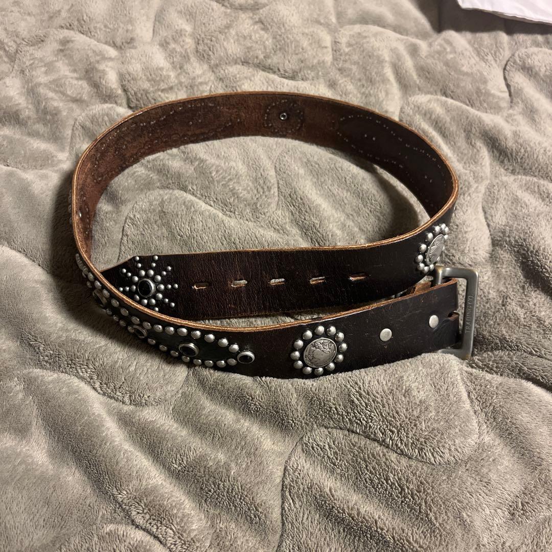 HTC コンチョ スタッズベルト34