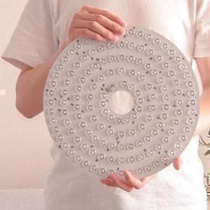 【M2042-144-107】花びらデザイン調光シーリングライト6畳