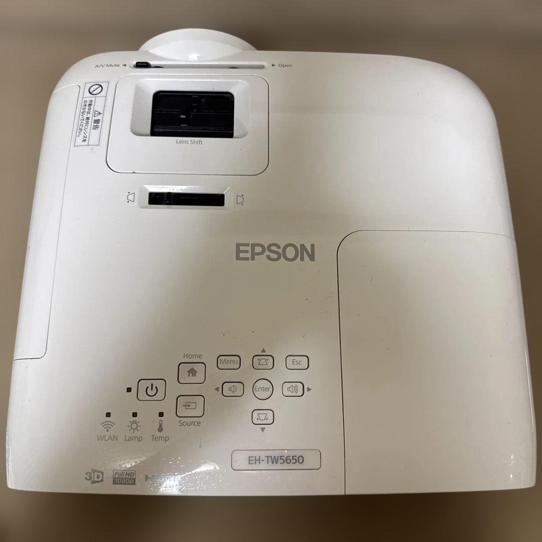 Epson EH-TW5650 プロジェクター本体　ランプ4552時間　エプソン