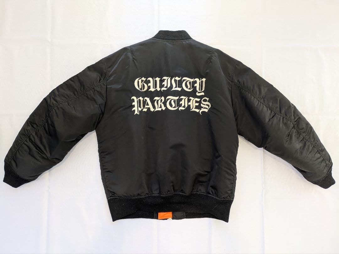 WACKO MARIA MA-1ジャケット ブラック　XL