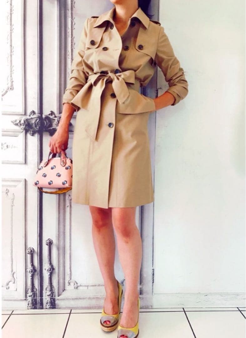 manielle トレンチコート マニエル マニアニエンナ