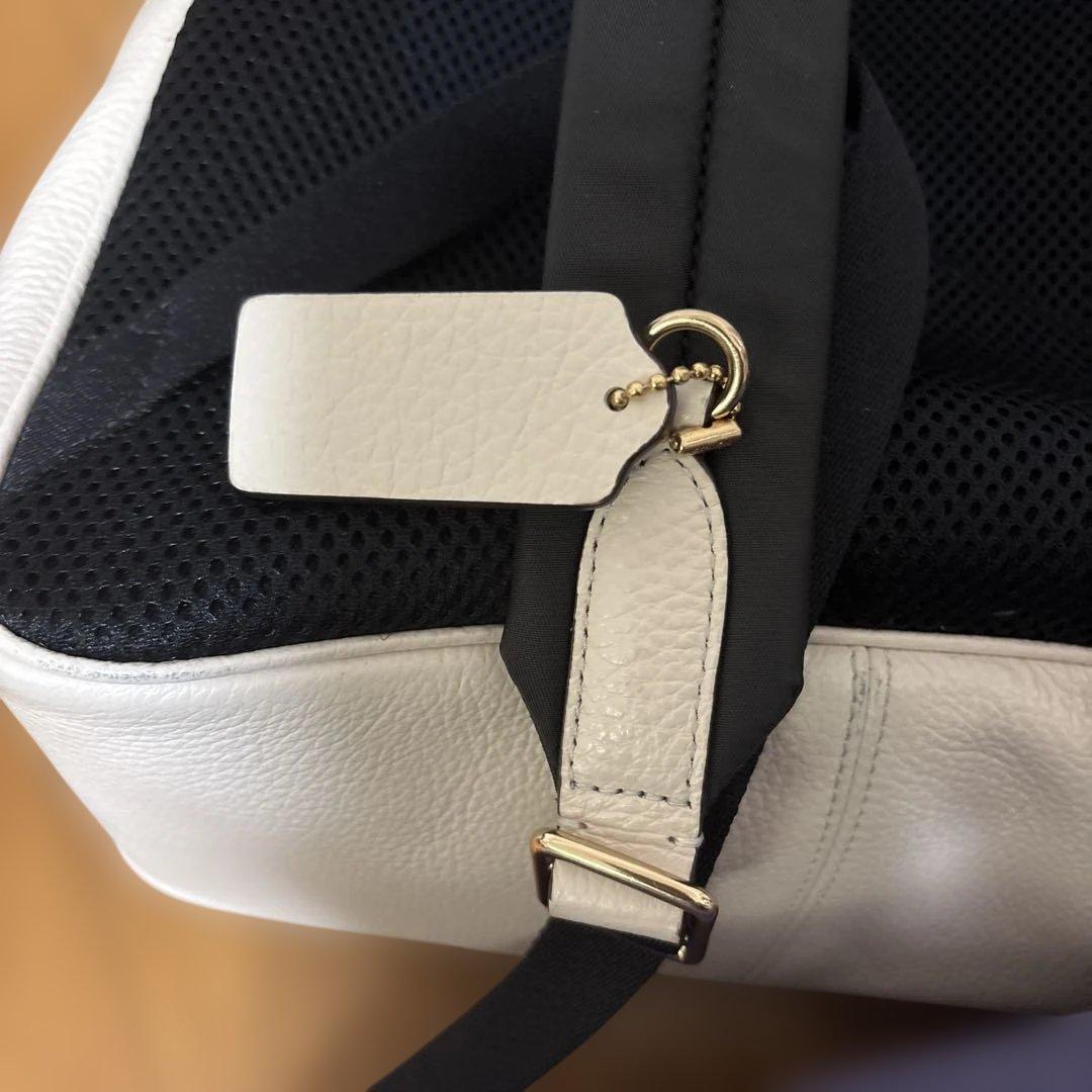 コーチ COACH バッグ リュック F05671 カーキ×チョーク ⭐️美品⭐️