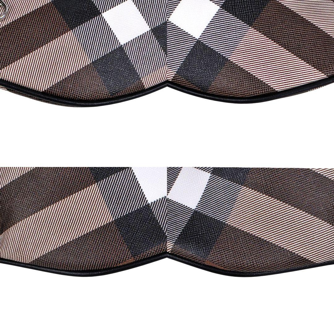 未使用 バーバリー BURBERRY チェック ロゴ ボディバッグ
