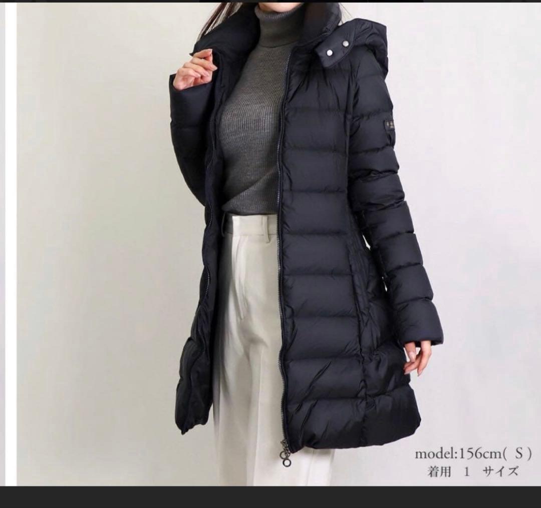 正規品　タトラス　ポリテアマ 01 ダークネイビー　ダウンコート