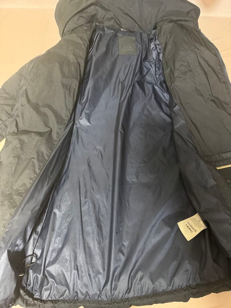 正規品　タトラス　ポリテアマ 01 ダークネイビー　ダウンコート