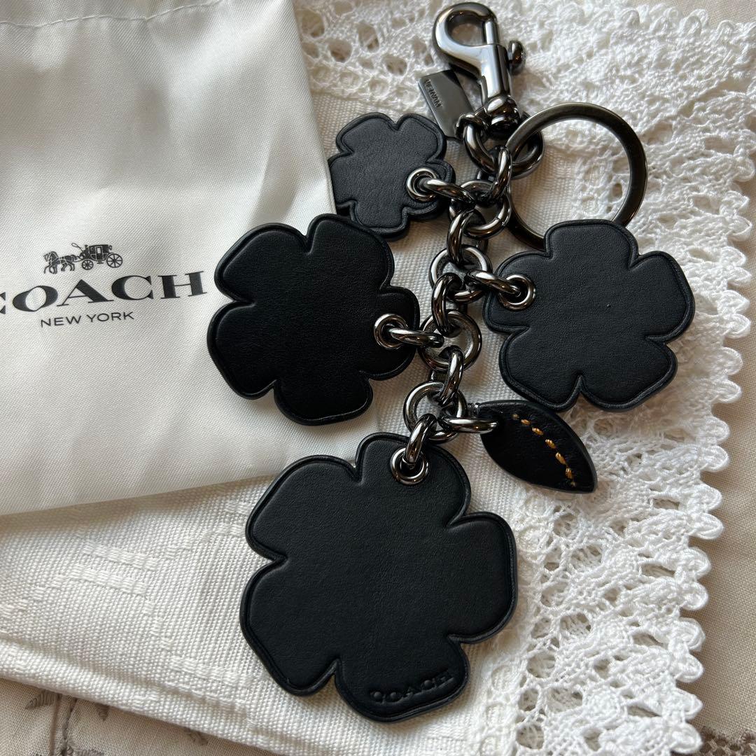 COACH バックチャーム　キーホルダー　袋付