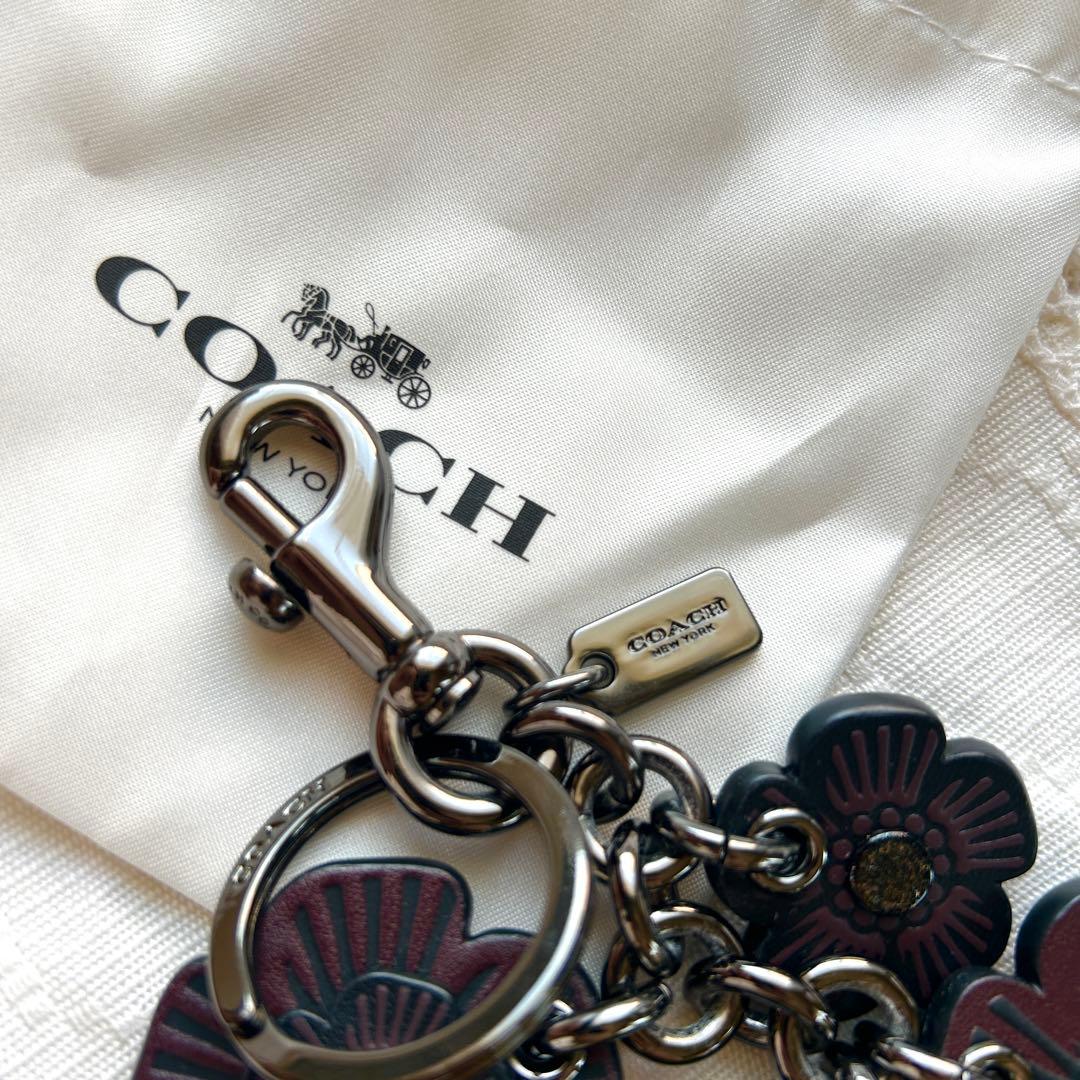 COACH バックチャーム　キーホルダー　袋付
