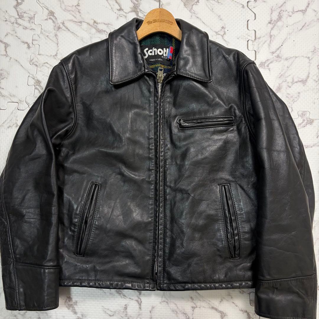希少モデル✨schott トラッカージャケット 659 40size ブラック