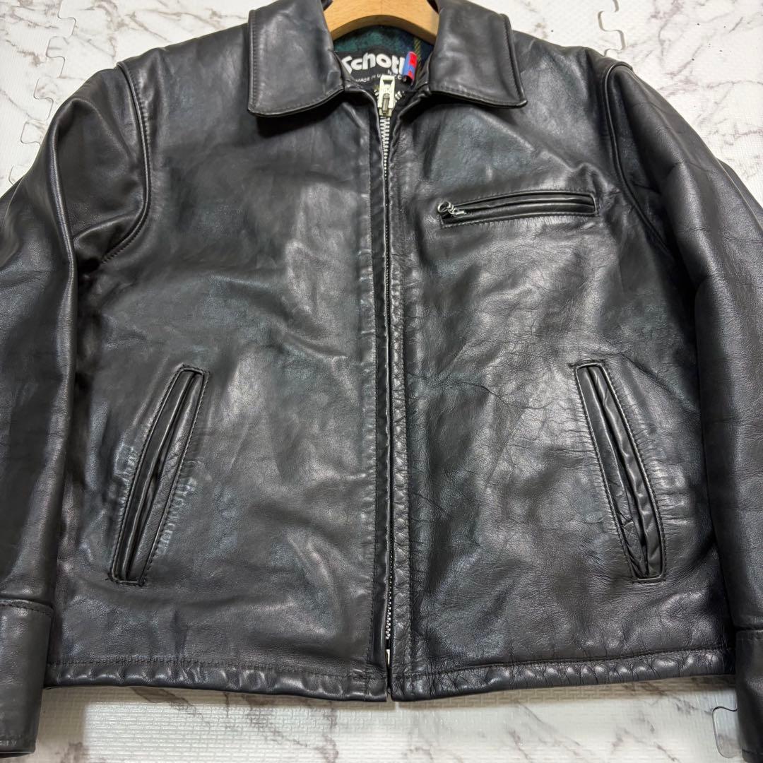 希少モデル✨schott トラッカージャケット 659 40size ブラック