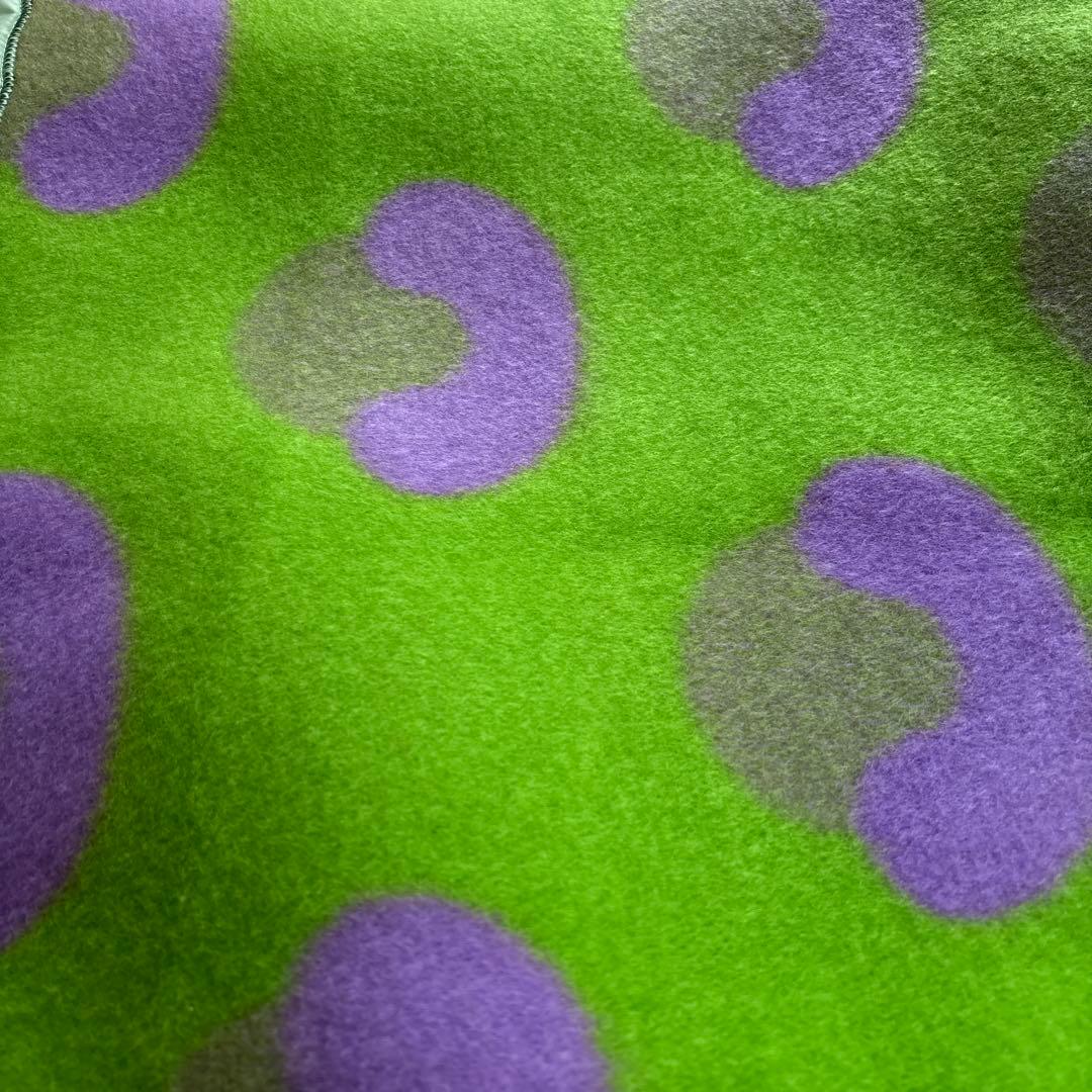 アクリル　ブランケット　毛布　レトロポップ