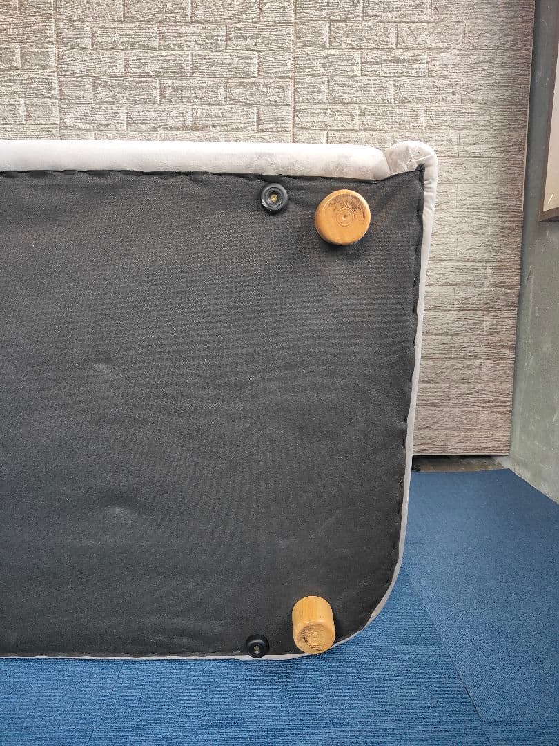 MODERNDECO モダンデコ 2人掛け ベロア ボックス ソファ