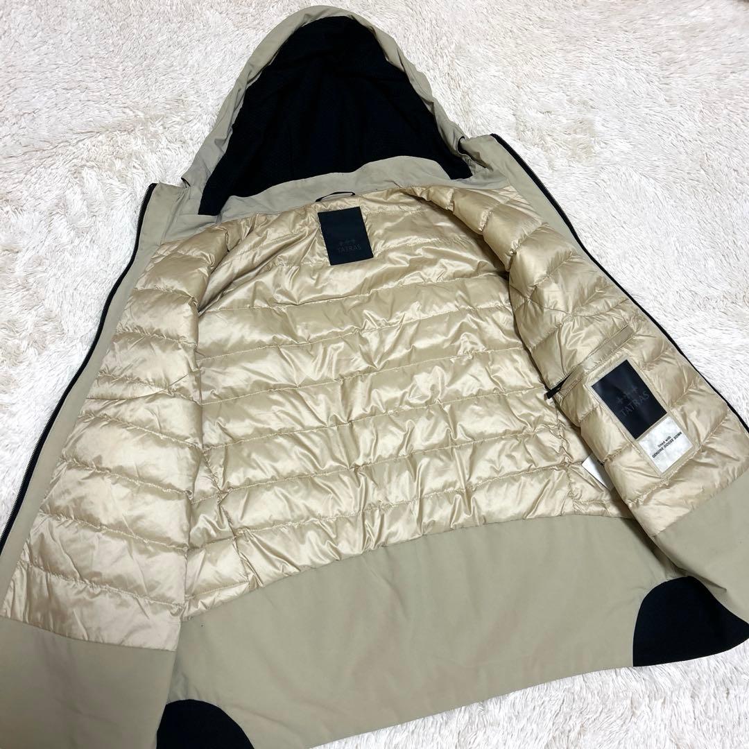 希少TATRAS タトラスARCHITA ライトダウンパーカー　ベージュ 05