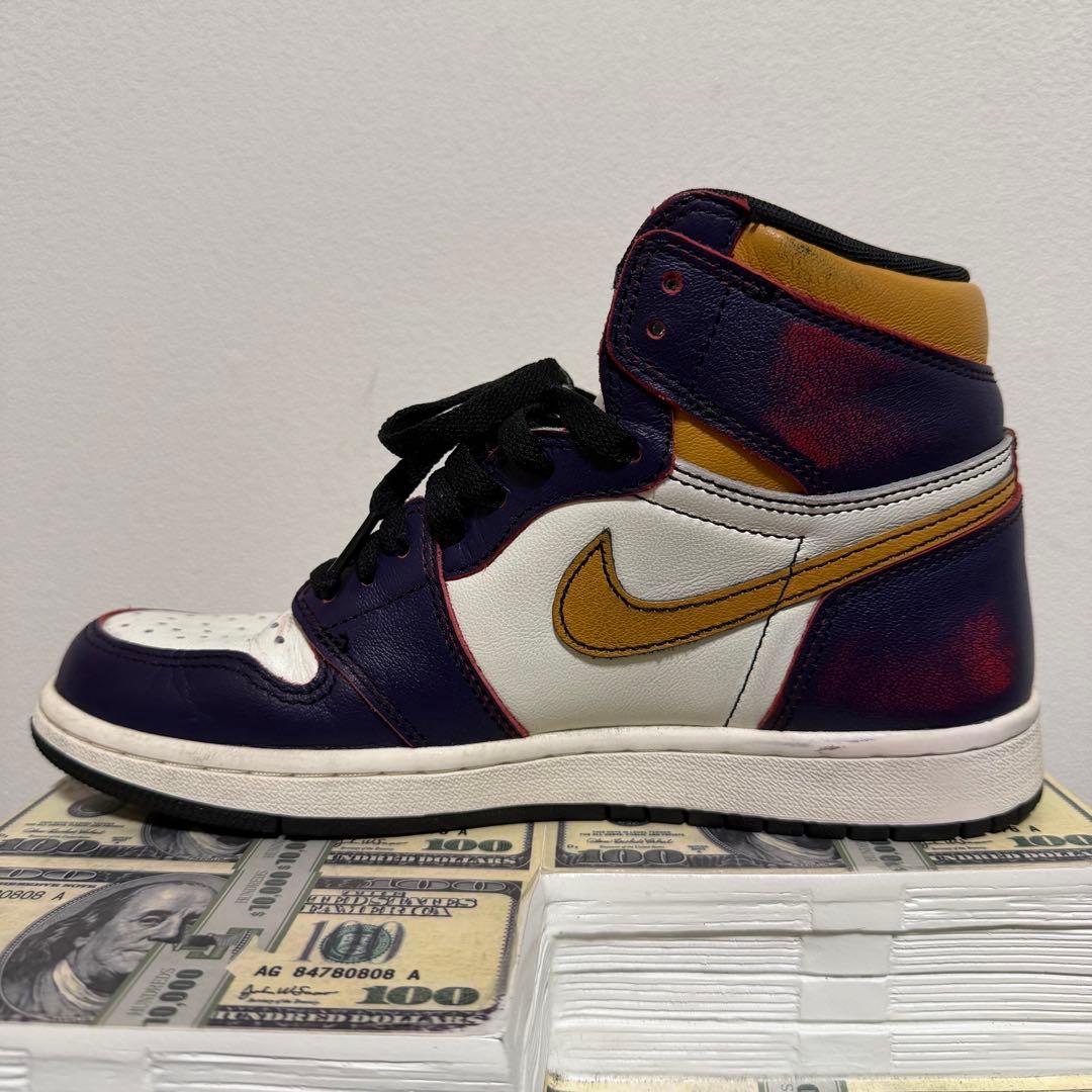 靴 Air Jordan 1 Retro High \"La To Chicago\"