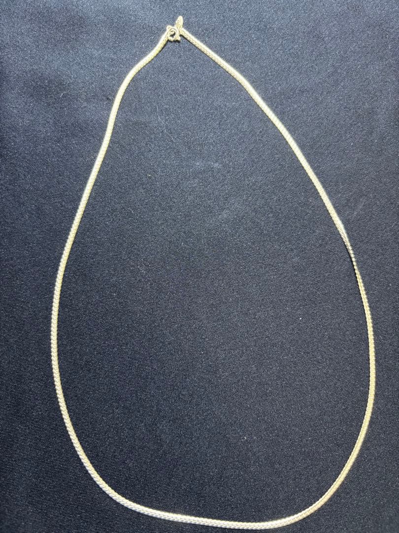 アクセサリー DIFFERENT NECKLACE SILVER53cm