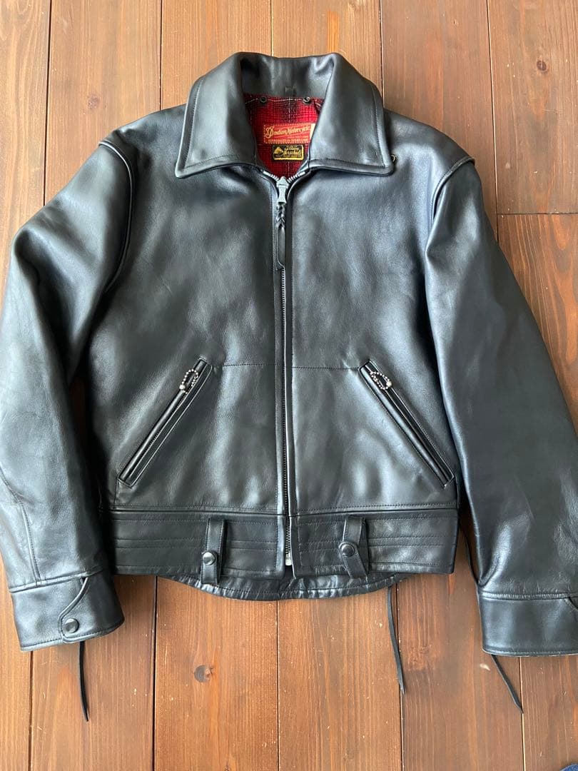 Indian Motorcycle シングル ライダース ジャケット 東洋