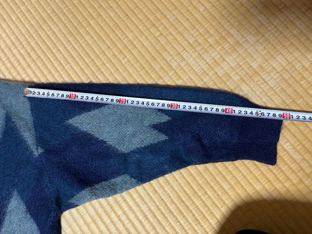 b*e様 DAIRIKU モヘア アーガイル カーディガン ダイリク 最終値下げ