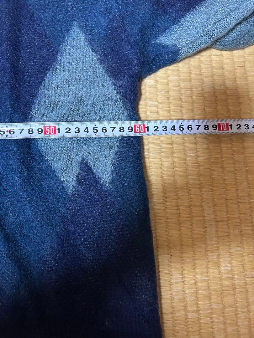 b*e様 DAIRIKU モヘア アーガイル カーディガン ダイリク 最終値下げ