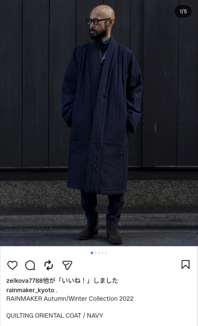 Rainmaker コート ＆ マフラー NEEDLES comoli sise