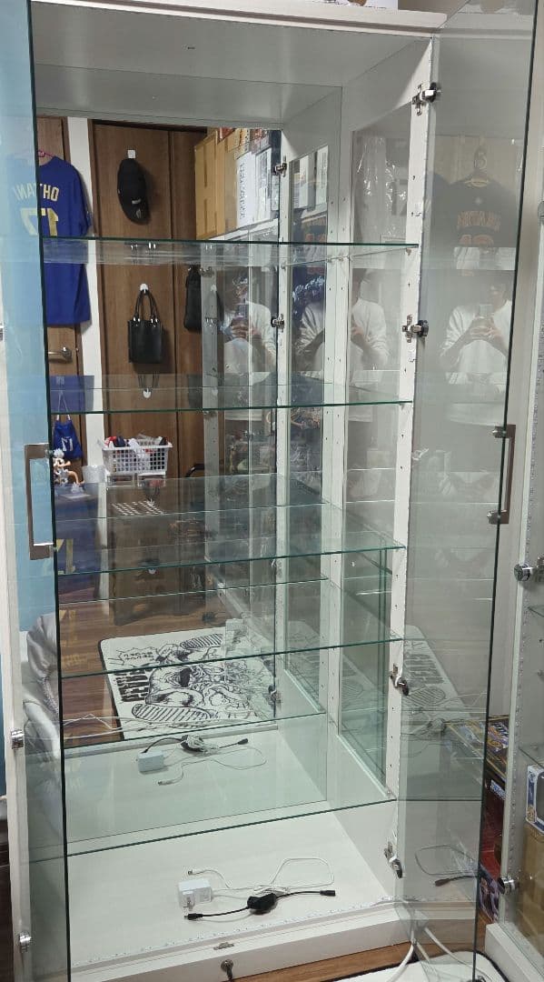 コレクションケース 高さ180 サラ80 ハイタイプ コレクションラック 深型