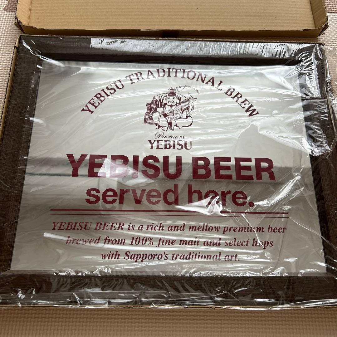YEBISU BEER 壁掛けサイン 新品未使用品非売品