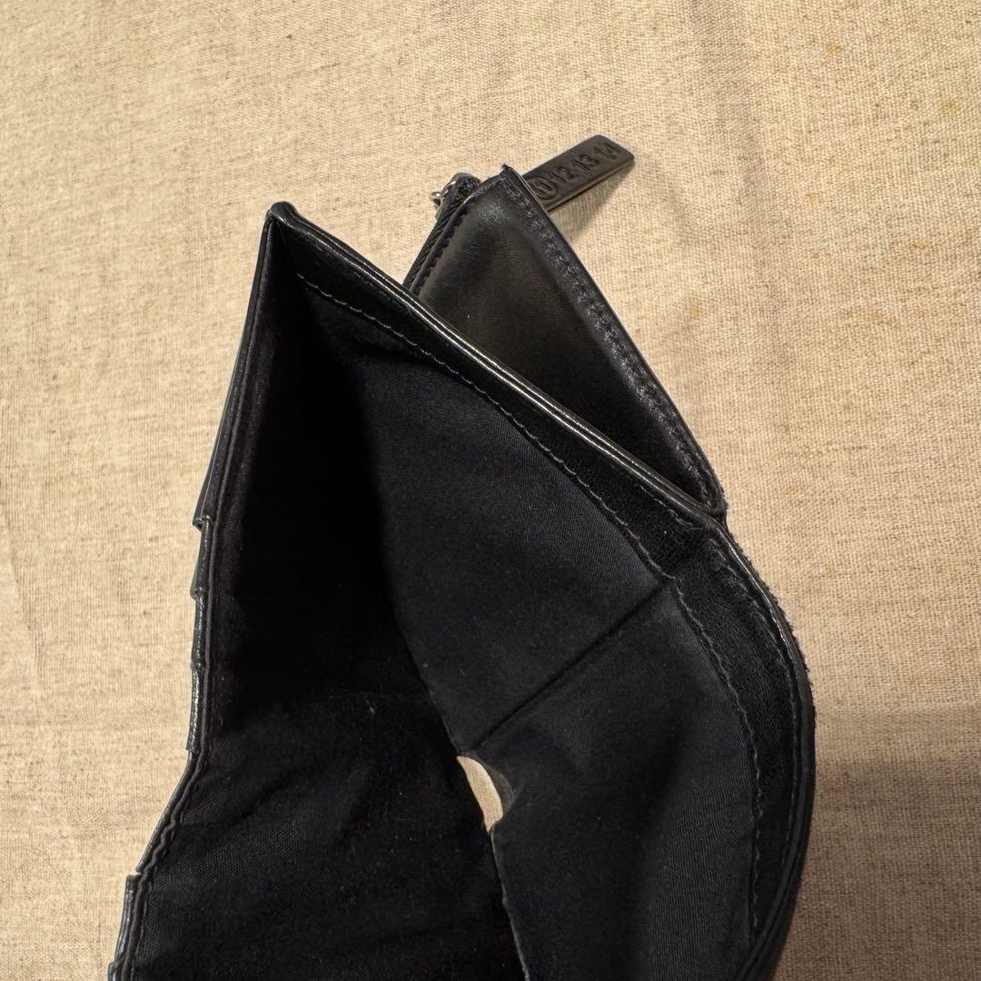 美品 付属品完備 Maison Margiela フォールデッドレザーウォレット