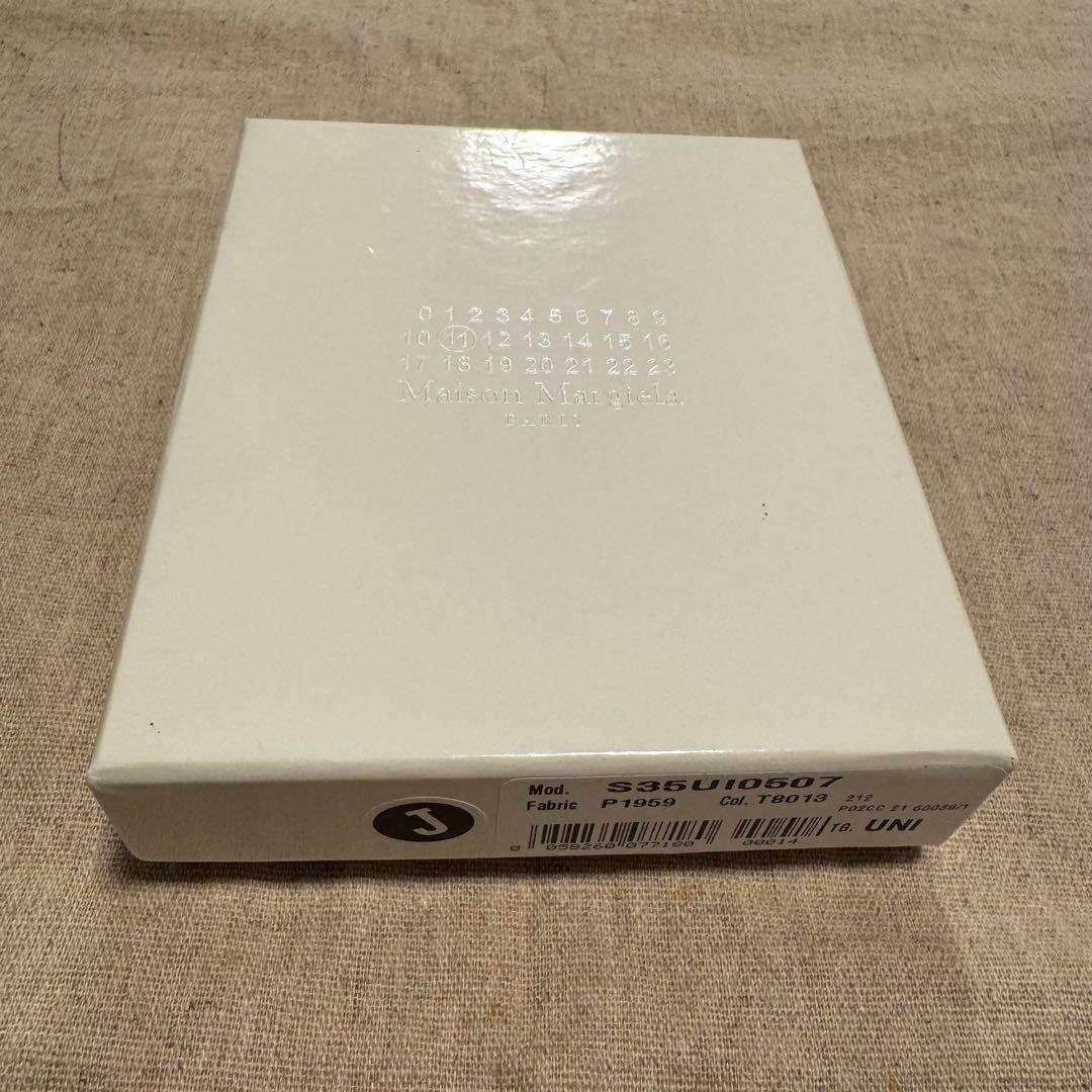 美品 付属品完備 Maison Margiela フォールデッドレザーウォレット