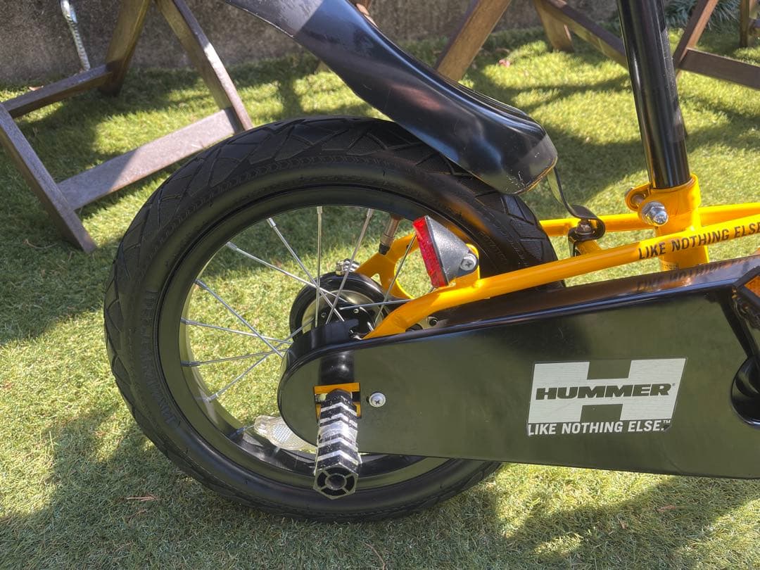 HUMMER 14inch 子供用自転車 イエロー