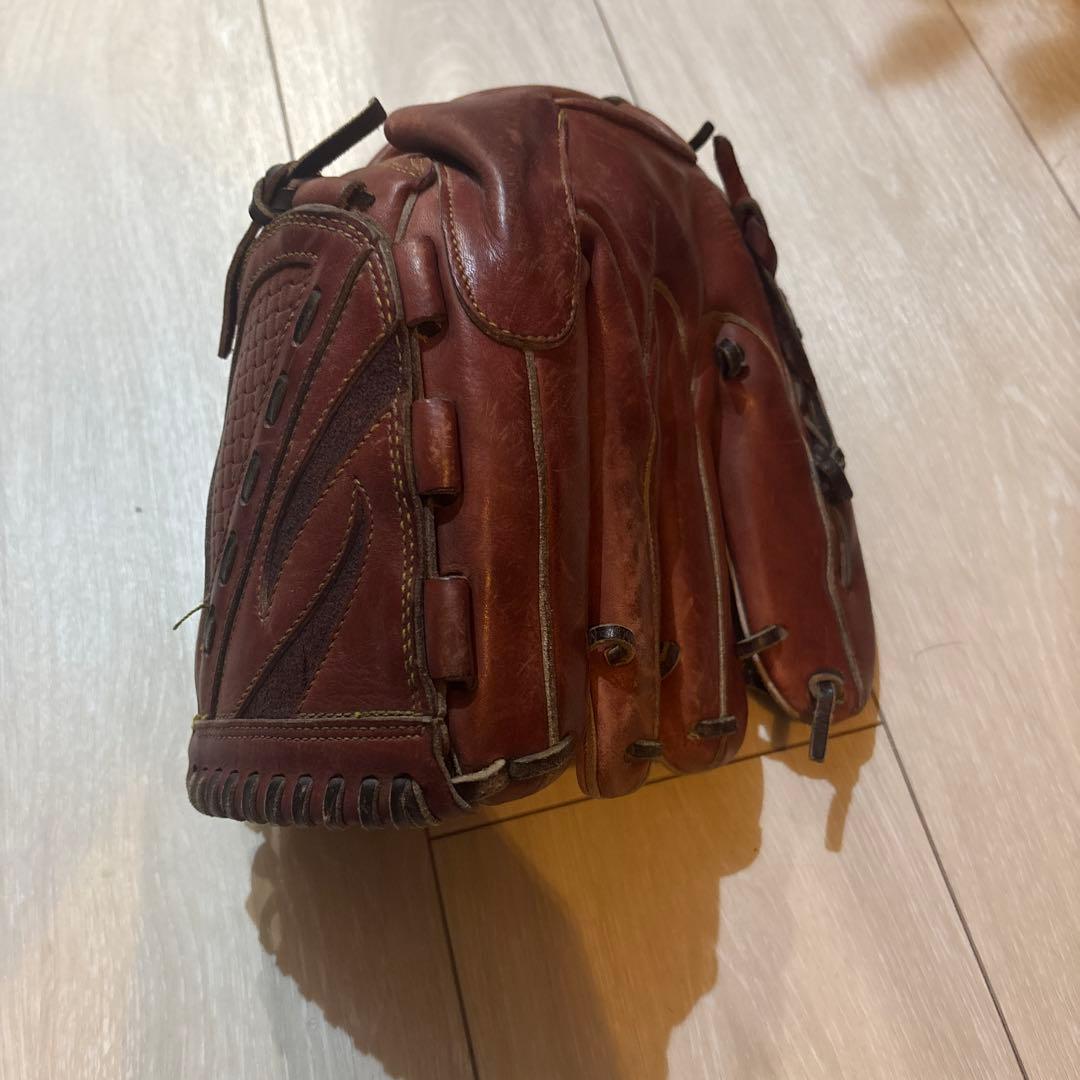 アシックス 硬式グローブ ブラウン