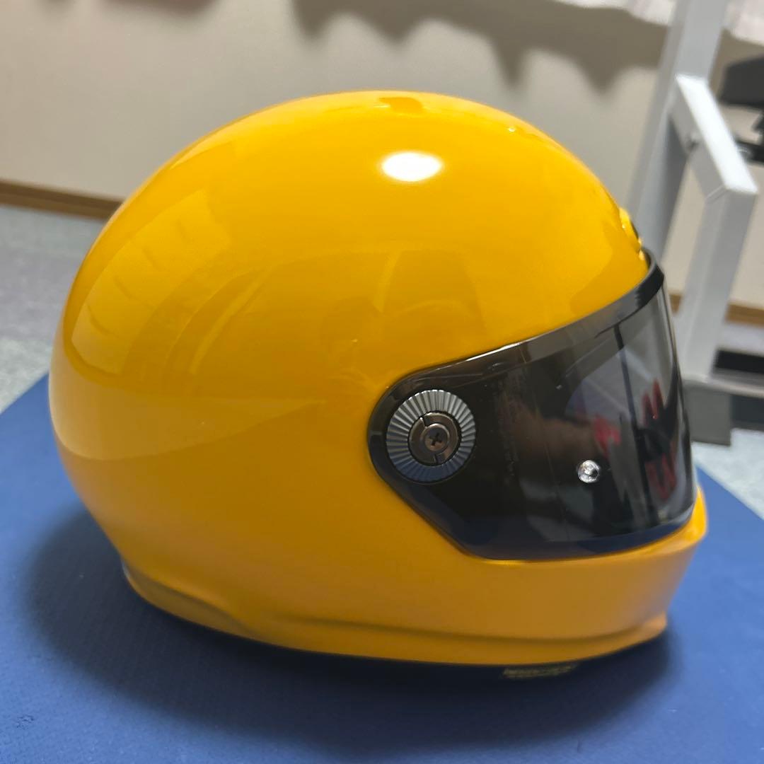HJC V10 DeepYellowバイク用ヘルメット(フルフェイス)