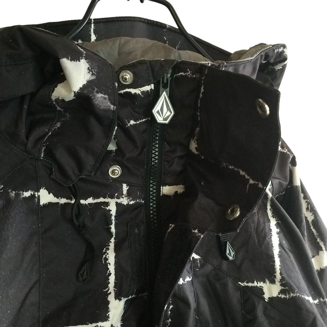 【高機能】US VOLCOM ボルコム スノーボード ジャケット 黒 S