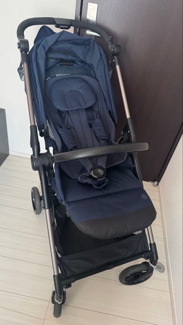 cybex MELIO ベビーカー ネイビー 両対面式 AB型⭐︎おまけあり