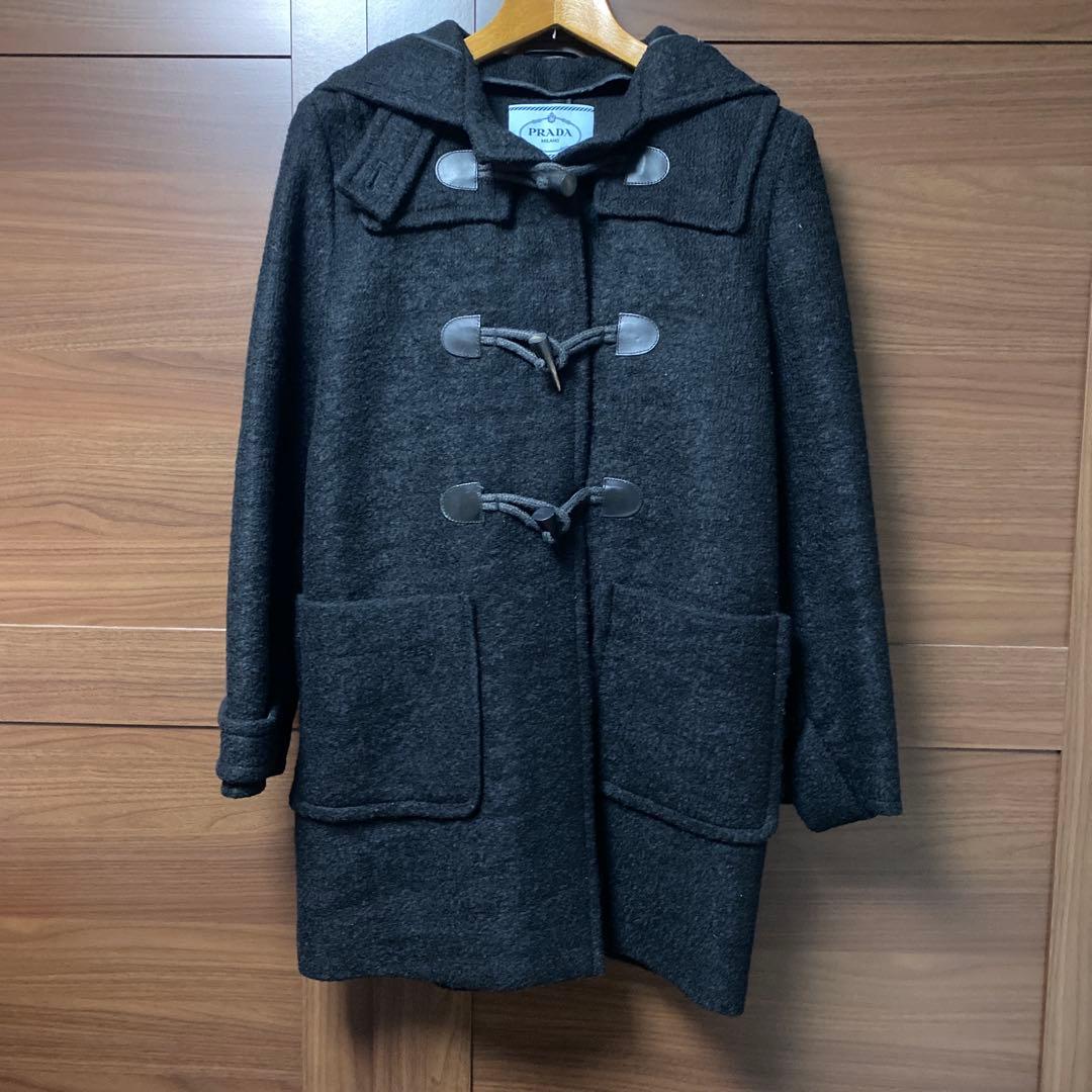 Machi PRADA プラダ　バージンウール ダッフルコート ジャケット